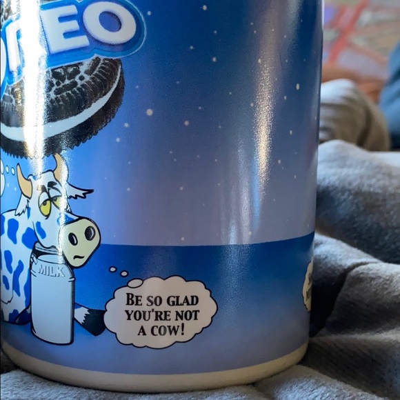 Oreo Cookie & Exhausted Cow Graphic Mug - Picture 2 of 8